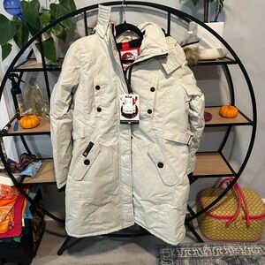 Women's Cream Ski Jacket